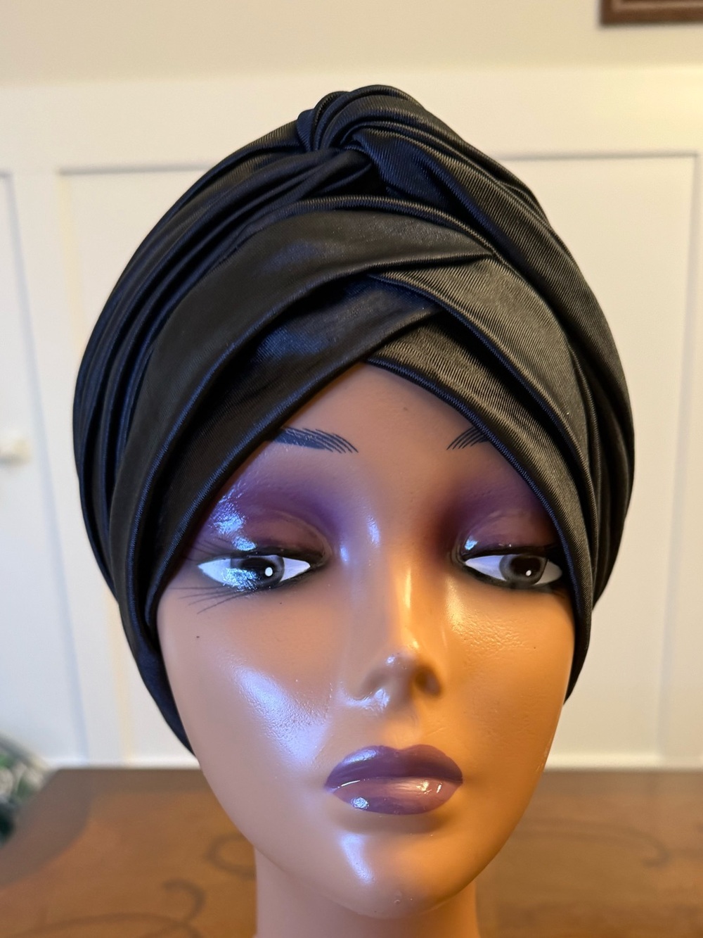 Black Women's Twisted Turban Headwrap